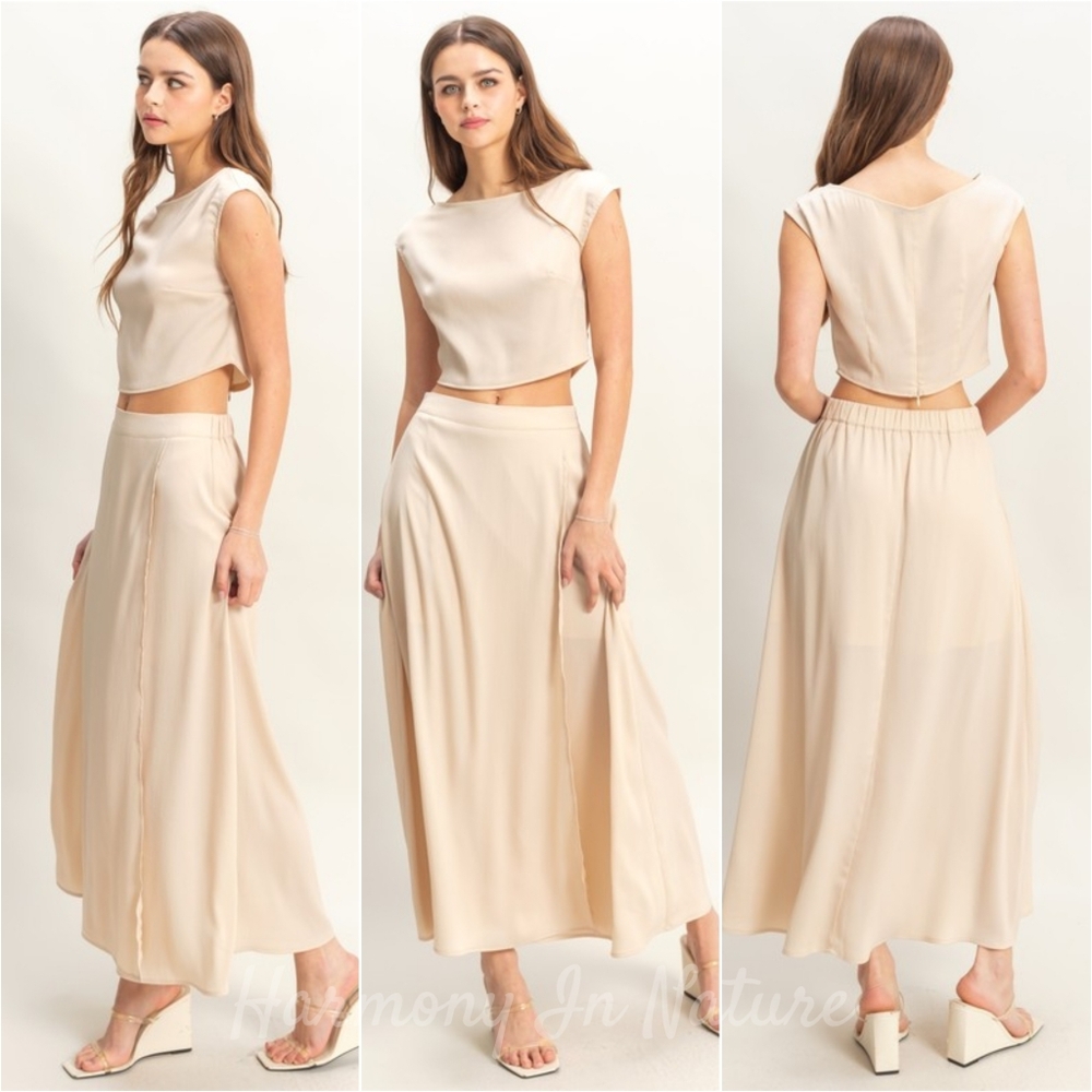 Dream in Champagne Maxi Set